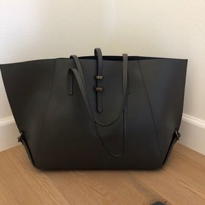 ZAC Zac Posen Eartha Folded Gusset Tote Grey